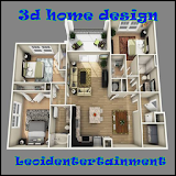 3d Home design ideas icon