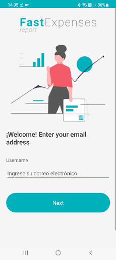Android application Fast Expenses Report Pro screenshort