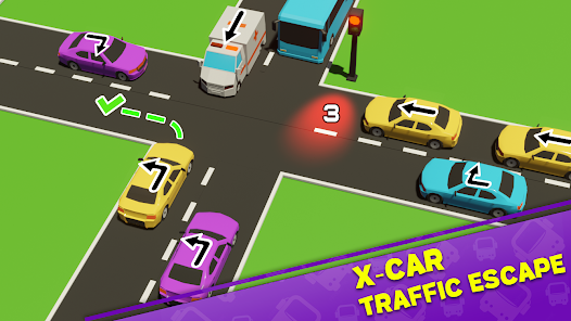 X-Car Traffic Escape 24.4.5 APK + Mod (Unlimited money) إلى عن على ذكري المظهر