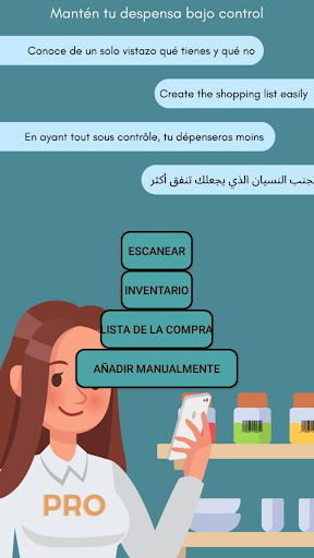 Android application CompraPantryPro screenshort