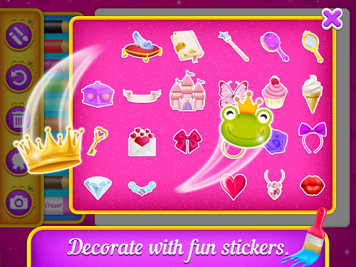 Princess coloring book for kid Screen 3