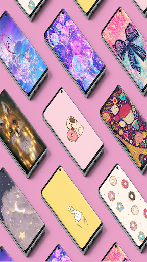 Android application Cute wallpaper screenshort