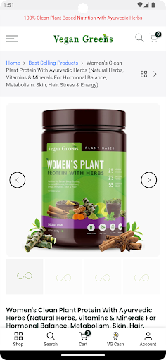 Vegan Greens Screen 3