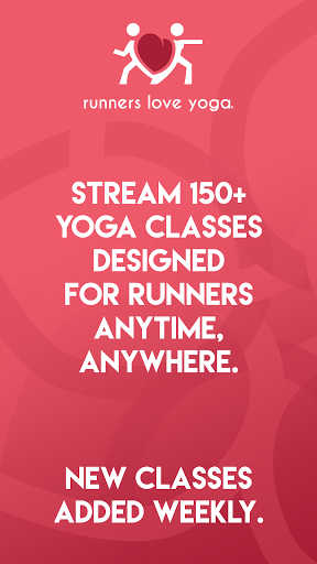 Android application Runners Love Yoga screenshort