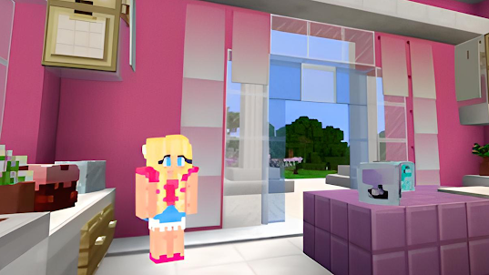 Barbie Mod for Minecraft PE