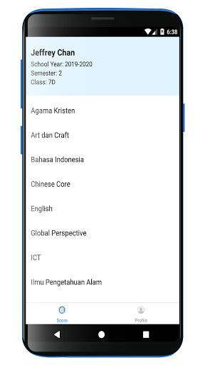 Xin Zhong School Screen 2