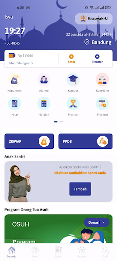 Android application Krapyak-U screenshort