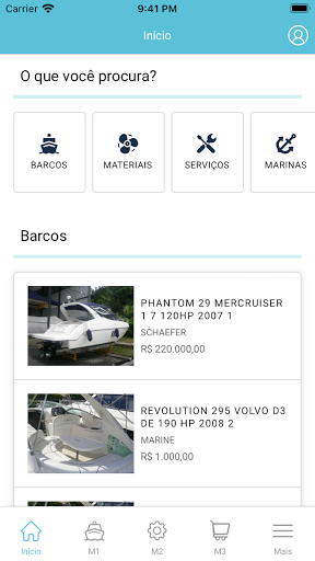 Android application BoatM3 screenshort