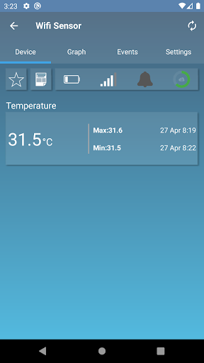 LuxQM Cloud Screen 2