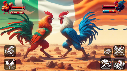 Street Rooster Fight Kung Fu Screen 3