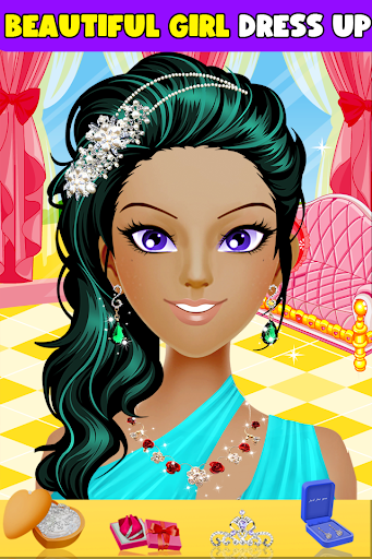 Prom Queen Makeover Salon Game Screen 3