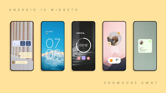 Snow Cone For KWGT Pro v3.0 APK Paid