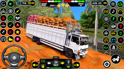 US Mud Truck Transport Game 3D Screen 2