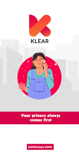 Android application KLEAR VPN screenshort