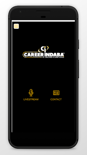 Android application Career Indaba screenshort