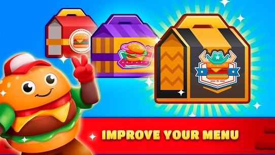 Idle Burger Empire Tycoon MOD APK—Game (Unlimited Money) 2