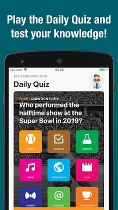 Daily Quiz - Screenshot 1