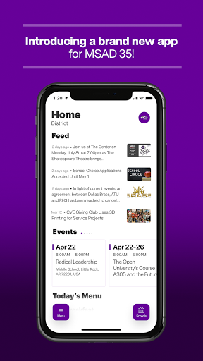Android application Marshwood Schools screenshort