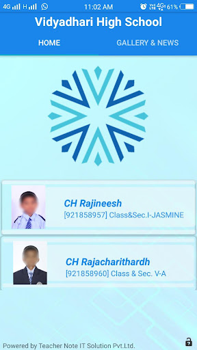 Vidyadhari High School Screen 2