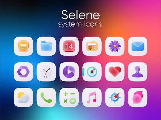 Paquete de iconos de Selene