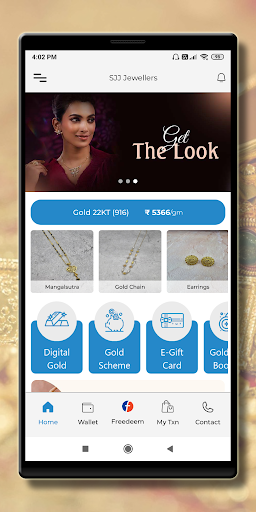 Android application SJJ Jewellers screenshort