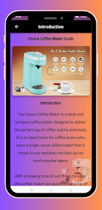 Chulux Coffee Maker Guide
