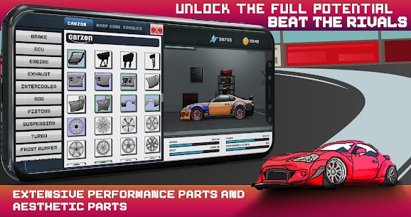 Pixel X Racer MOD (Unlimited Money) 3