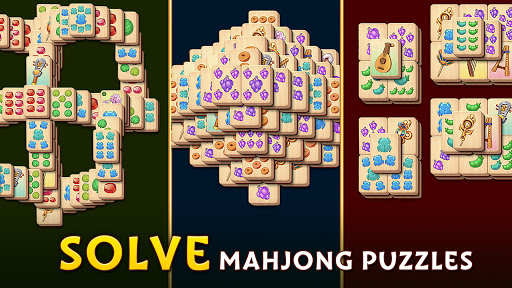 Pyramid of Mahjong: A tile matching city puzzle apktram screenshots 19