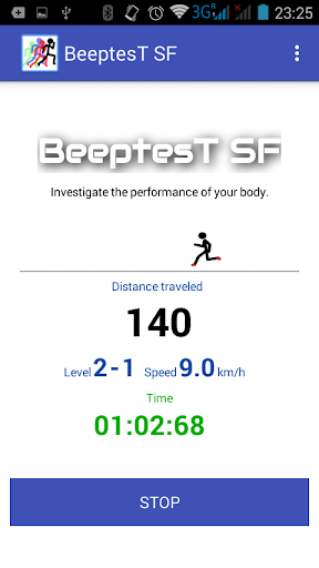Beep Test SF Screen 2