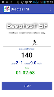 Beep Test SF Screenshot
