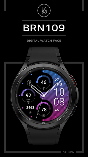 BRN109 : Watch Face screenshot 2