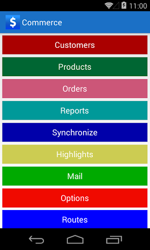 Android application Nextdata.Commerce screenshort