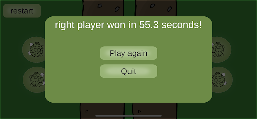 Turtle Run Game! Screen 2