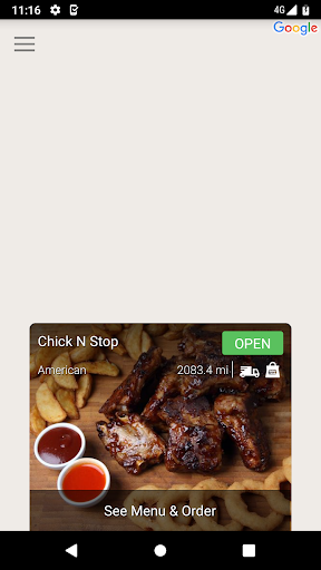 Chick N Stop Screen 2
