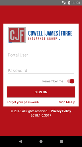 Android application Cowell James Forge Online screenshort