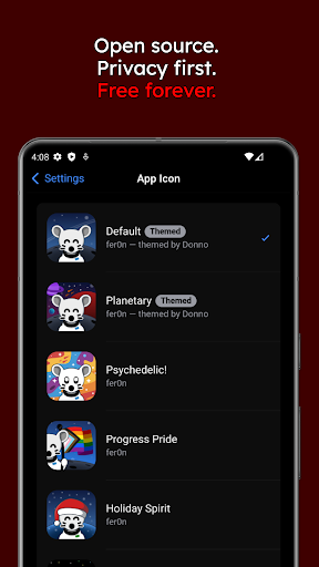 App screenshot