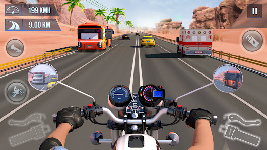 Captura de Pantalla 1 Carreras de Bicicletas Juego android