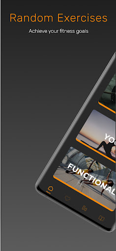 Android application Random Workout Generator screenshort