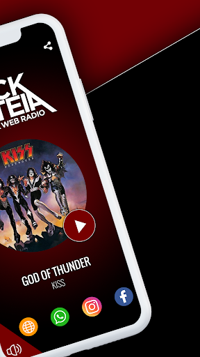 Android application Radio Rock na Teia screenshort
