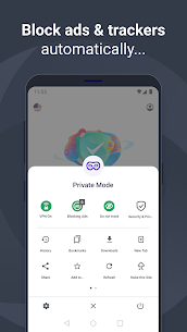 AVG Browser: Fast Browser + VPN & Ad Blockv6.4.1 Pro Mod 3