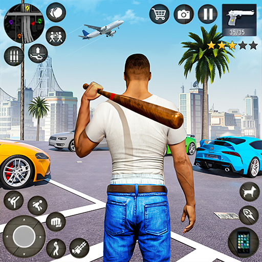 Gangster City Mafia Crime Game  Icon