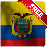 Ecuadore flag lwp Free icon