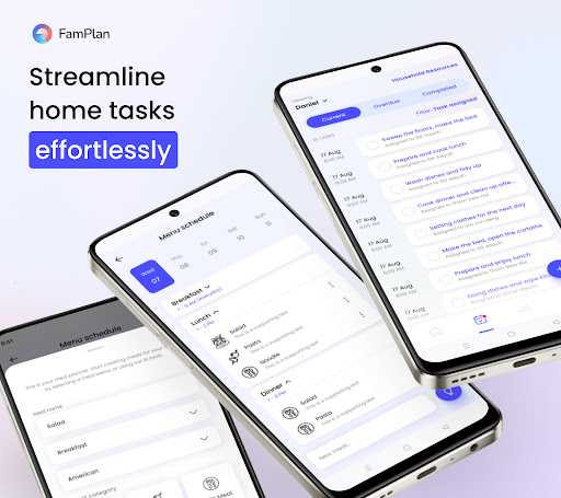 Android application Famplan screenshort