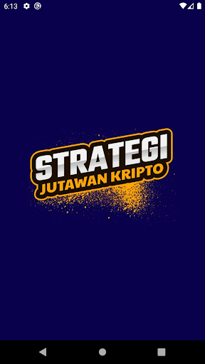 Android application Strategi Jutawan Kripto screenshort