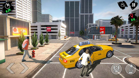 Grand Taxi Simulator Games 3d  screenshots 1