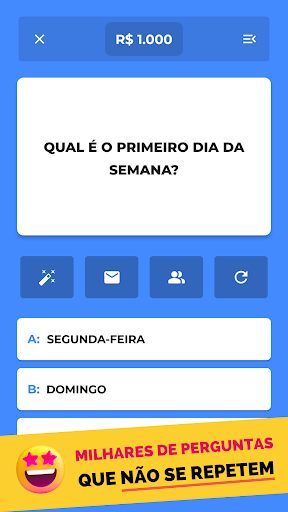 Android application Jogo do Milhão 2024 screenshort