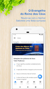 Visualização do aplicativo