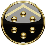 Smart Launcher theme b. gold icon