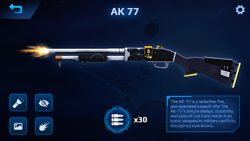 Gun Simulator & Lightsar Screen 2