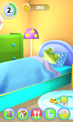 Android application Talking Frog screenshort